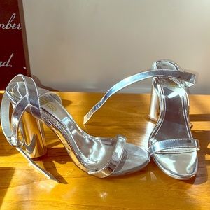Silver heels